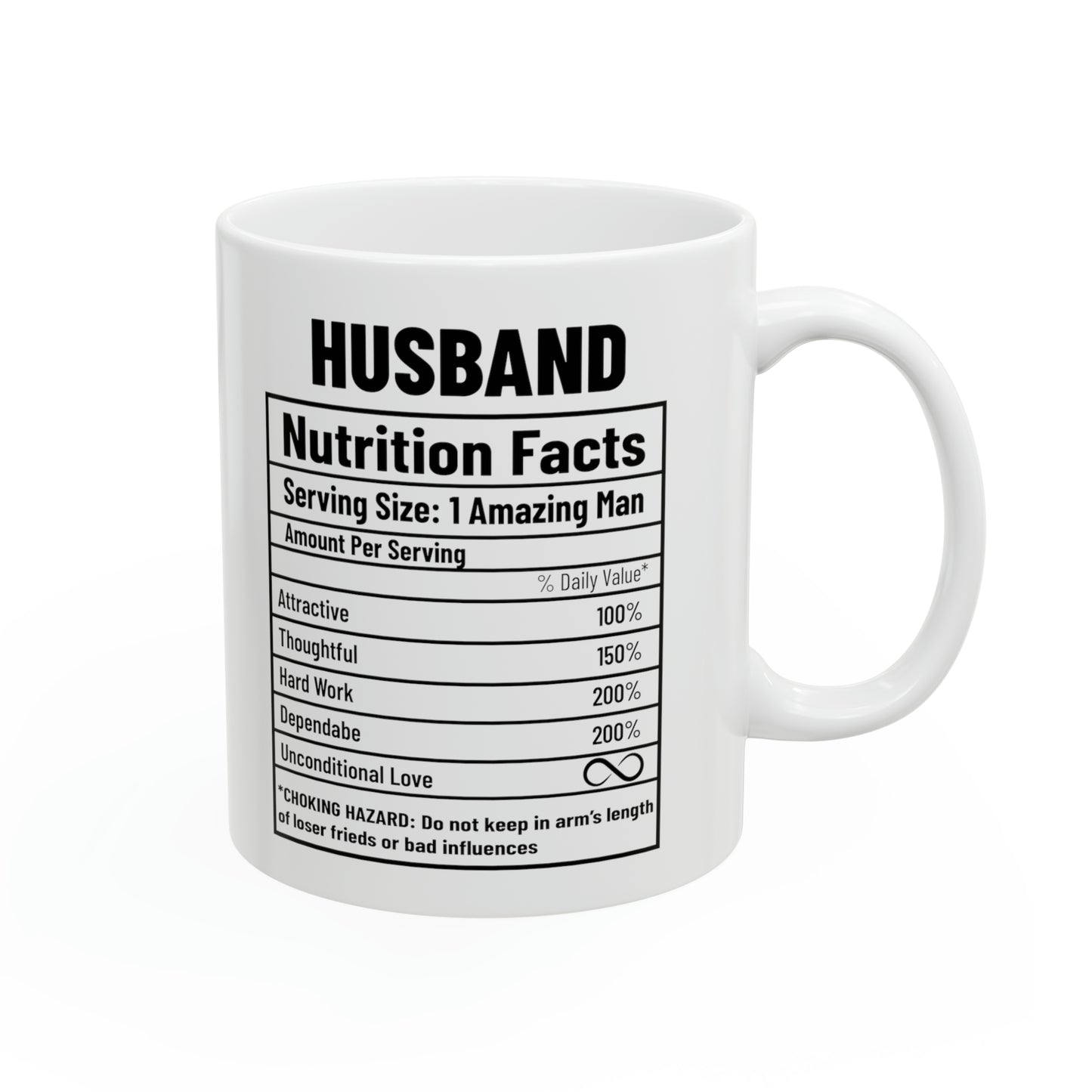 To My Husband | Ceramic Mug, 11oz